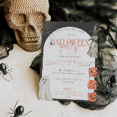 ハロウィーン90sエステティックパーティの招待状 招待状