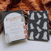 ハロウィーン90sエステティックパーティの招待状 招待状