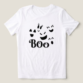 ハロウィーン おばけの顔 トライブレンドTシャツ