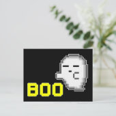 ハロウィーン おばけ - ブー ポストカード (スタンド正面)