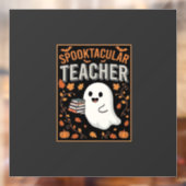 ハロウィーン おばけ 先生 スプタクラ デザイン 1 ウィンドウサイン (シート2)