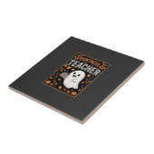 ハロウィーン おばけ 先生 スプタクラ デザイン 1 タイル (側面)