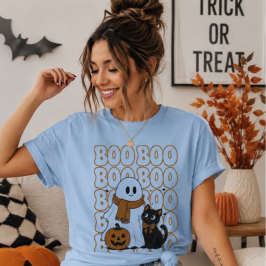 ハロウィーン おばけ Tシャツ かわいい 猫 パンプキン
