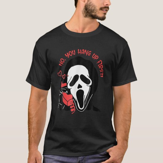 ハロウィーン・おもしろいNo つる You Up F Tシャツ (正面)