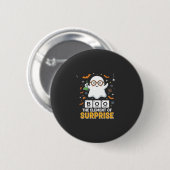 ハロウィーン お化けの驚きの要素 ゴーストデザイン_1 缶バッジ (正面&裏面)