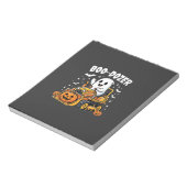ハロウィーン お化け ブルドーザー_1 ノートパッド (回転)