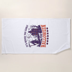 ハロウィーン お化け 死神 はやめ ビーチタオル