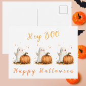 ハロウィーン かぼちゃ おばけ ポストカード
