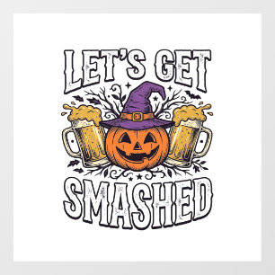 ハロウィーン かぼちゃ ビール ウィンドウサイン