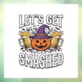 ハロウィーン かぼちゃ ビール ウィンドウサイン (シート3)