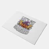 ハロウィーン かぼちゃ ビール ドアマット (アングル)