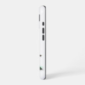 ハロウィーン、かわいいこうもり、レイヴンを待つ iPhone 16ケース (左側面)
