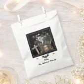 ハロウィーン – かわいい幽霊のよく出る幽霊ハウス(2) フェイバーバッグ (クリップ留めされた状態)