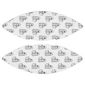 ハロウィーン，かわいい幽霊ホワイト，トリックまたはトリートブー アメリカンフットボール (パネル)