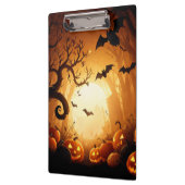ハロウィーン/こうもり/カボチャ/秋 クリップボード (左)