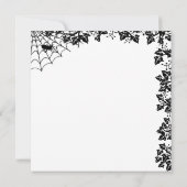 ハロウィーン、こうもり、幽霊、スパイダーの幽霊 (裏面)