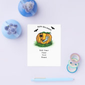 ハロウィーン、こうもり、幽霊、スパイダーの幽霊 チラシ (シングル)