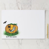 ハロウィーン、こうもり、幽霊、スパイダーの幽霊 ペーパーパッド (インサイチュ)