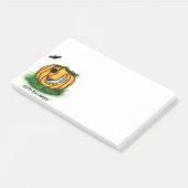 ハロウィーン、こうもり、幽霊、スパイダーの幽霊 ポストイット (アングル)