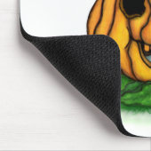 ハロウィーン、こうもり、幽霊、スパイダーの幽霊 マウスパッド (コーナー)