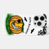 ハロウィーン、こうもり、幽霊、スパイダーの幽霊 Case-Mate iPhoneケース (裏面 (横))