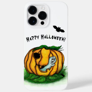 ハロウィーン、こうもり、幽霊、スパイダーの幽霊 Case-Mate iPhone 14 PRO MAXケース