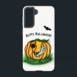 ハロウィーン、こうもり、幽霊、スパイダーの幽霊 SAMSUNG GALAXY S21ケース<br><div class="desc">ハロウィーンの幽霊, こうもり, 幽霊とスパイダー，ハッピーハローウィン!カラー鉛筆スケッチ子供へby Krisi ArtKSZP.その他の製品>>>ショップArtKSZP >>>カテゴリのハロウィーン>>ハロウィーンの幽霊</div>