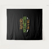 ハロウィーン – これは私のハロウィーンの衣装 タペストリー (正面(横))