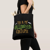 ハロウィーン – これは私のハロウィーンの衣装 トートバッグ (クローズアップ)