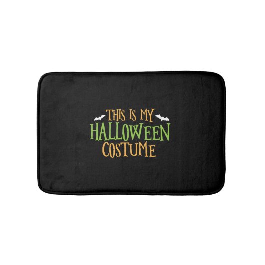 ハロウィーン – これは私のハロウィーンの衣装 バスマット (正面)