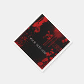 ハロウィーン（ばちゃばちゃ）跳ねる衣装ゴシックパーティー スタンダードカクテルナプキン (角)