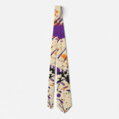 ハロウィーン(ばちゃばちゃ)跳ねる ネクタイ (裏面)