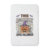 ハロウィーン アカウンティング おもしろ スプーキー 税務シーズン_1 バスマット (正面縦)
