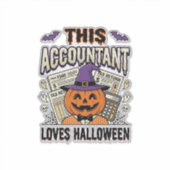 ハロウィーン アカウンティング 怖い税の季節_1 シール (正面)