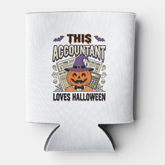 ハロウィーン アカウンティング 怖い税の季節_1 缶クーラー (正面)