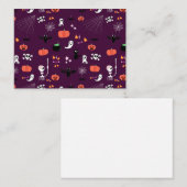 ハロウィーン アドバイスカード (正面/裏面)