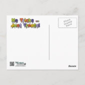 ハロウィーン – イギリスのブルドッグ – スパイク ポストカード (裏面)