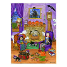 ハロウィーン・イブ。ハロウィン子供へポスター