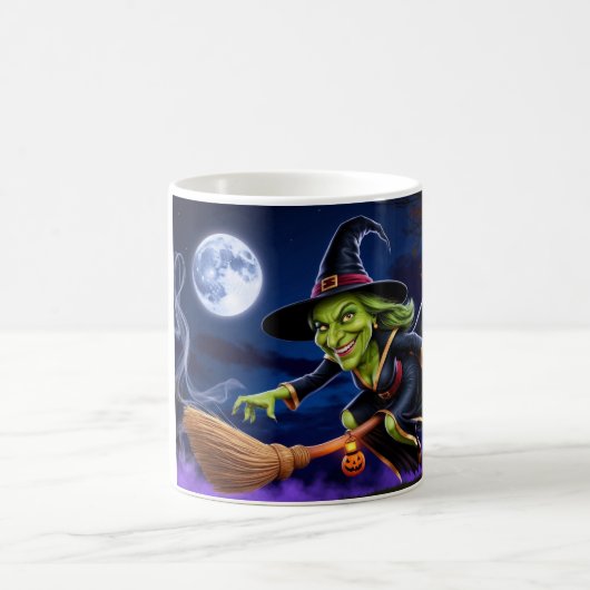 ハロウィーン/ウィッチコーヒーマグ コーヒーマグカップ (中央)