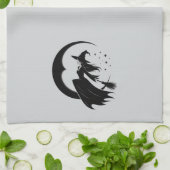 ハロウィーン、ウィッチハロウィーン、ハロウィーンウィッチ キッチンタオル (折り畳み)