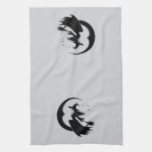 ハロウィーン、ウィッチハロウィーン、ハロウィーンウィッチ キッチンタオル (縦)