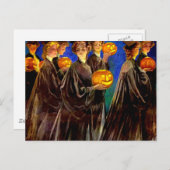 ハロウィーン・ウィッチ大学卒業生 シーズンポストカード (正面/裏面)