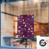 ハロウィーン ウィンドウサイン (カフェ窓)