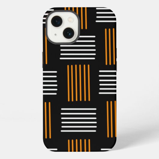 ハロウィーン・ウィーブ  iPhoneケース (裏面)