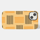 ハロウィーン・ウィーブ iPhoneケース (裏面横)