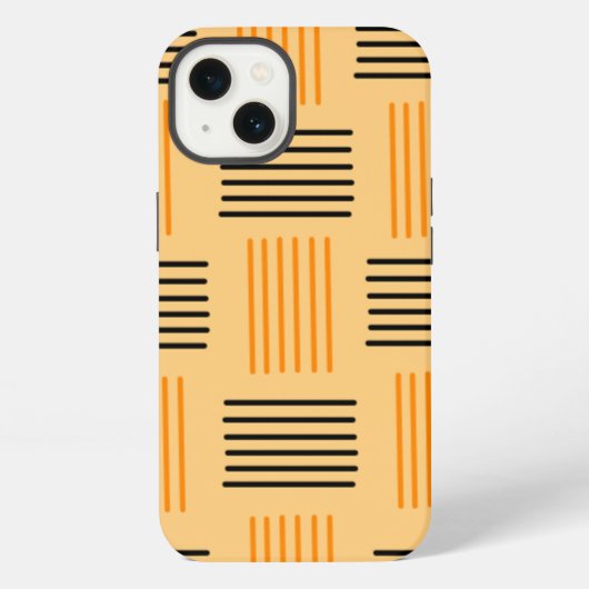 ハロウィーン・ウィーブ iPhoneケース (裏面)