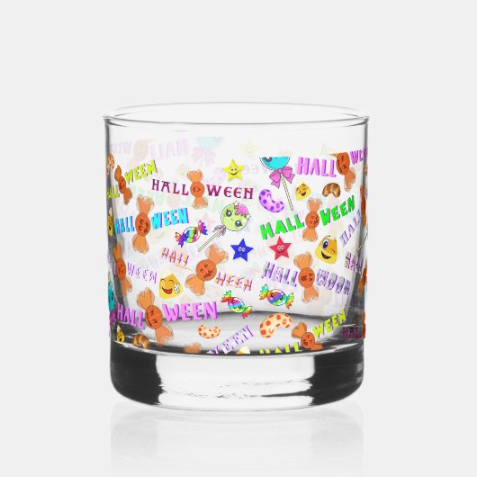 ハロウィーン ウイスキーグラス (裏面)