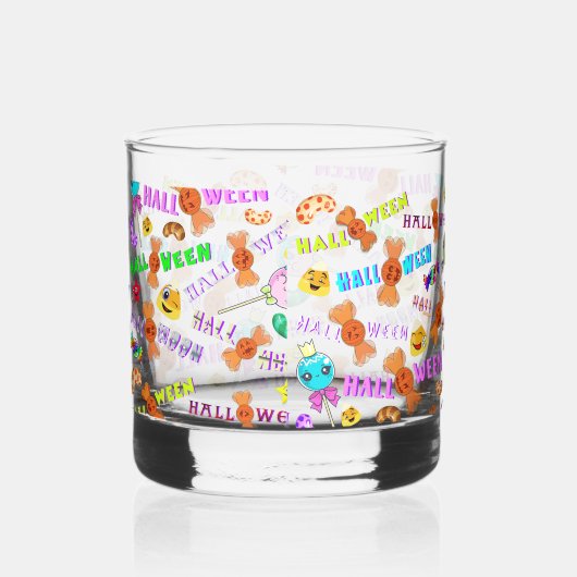 ハロウィーン ウイスキーグラス (右)