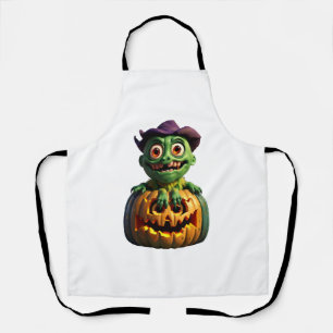 ハロウィーン エプロン