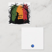 ハロウィーン エンクロージャーカード (正面/裏面)